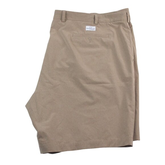 Vineyard Vines Mens Size 52 Performance Breaker Outdoor Shorts Brown Khaki - Picture 4 of 12